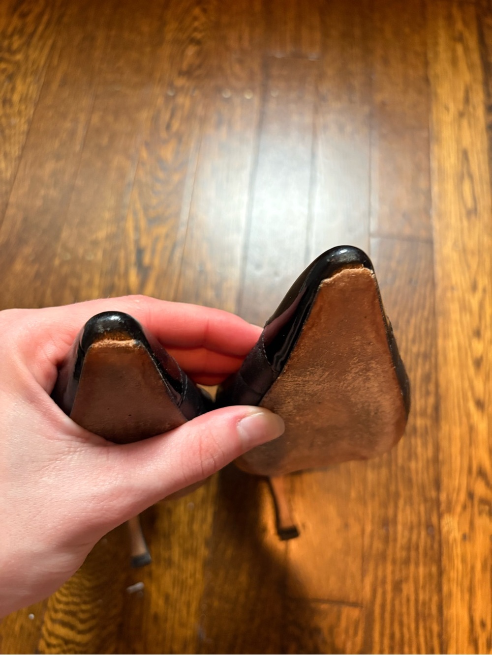 Manolo Blahnik Black Kitten Heels - Picture 6 of 7